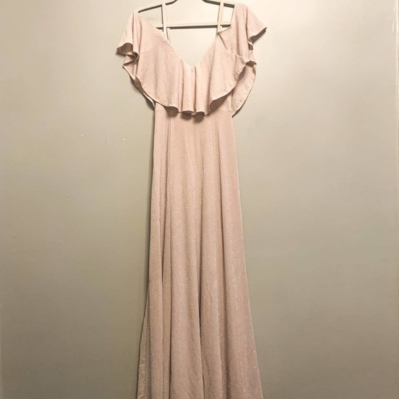 Show Me Your MuMu Blush Renee Bridesmaid Dress XS - Picture 3 of 8